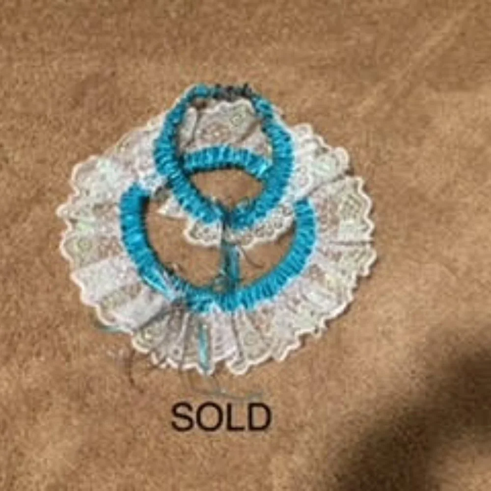 Camo & black ribbon, off white lace. New wedding guarder - Picture 6 of 7